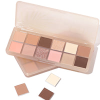 NOVO Тени для век 12 оттенков Starry Twelve-Color Eyeshadow Palette