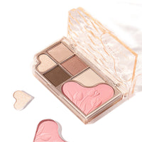 NOVO Тени для век 6 оттенков DREAMY STAR 6-COLOR  EYESHADOW