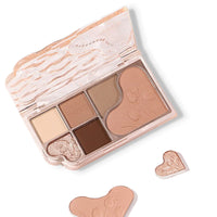 NOVO Тени для век 6 оттенков DREAMY STAR 6-COLOR  EYESHADOW