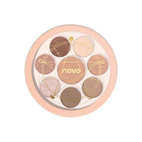 NOVO Тени для век 8 оттенков Sparkling Galaxy Eyeshadow