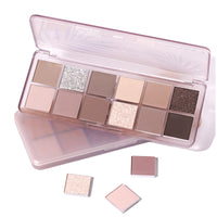 NOVO Тени для век 12 оттенков Starry Twelve-Color Eyeshadow Palette