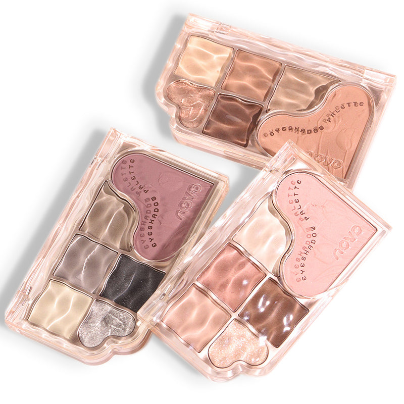 NOVO Тени для век 6 оттенков DREAMY STAR 6-COLOR  EYESHADOW