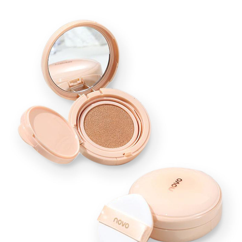 NOVO Кушон для лица натуральный шелковисто-матовый VELVET MIST CUSHION,13 г