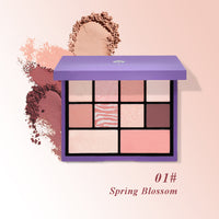 PAVABEAUT   ‹DREAM LAND SERIES› Тени для век 10 оттенков, 14 г