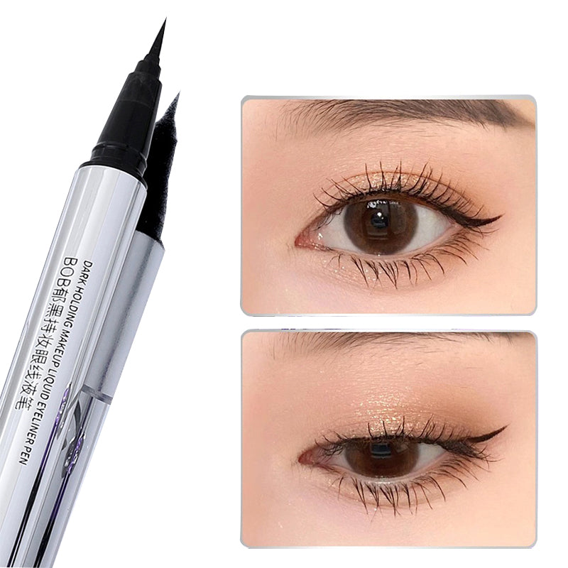 BOB Подводка для глаз LIQUID EYELINER,Чёрный,0.6г