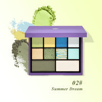 PAVABEAUT   ‹DREAM LAND SERIES› Тени для век 10 оттенков, 14 г