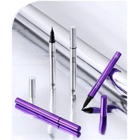 BOB Подводка для глаз LIQUID EYELINER,Чёрный,0.6г