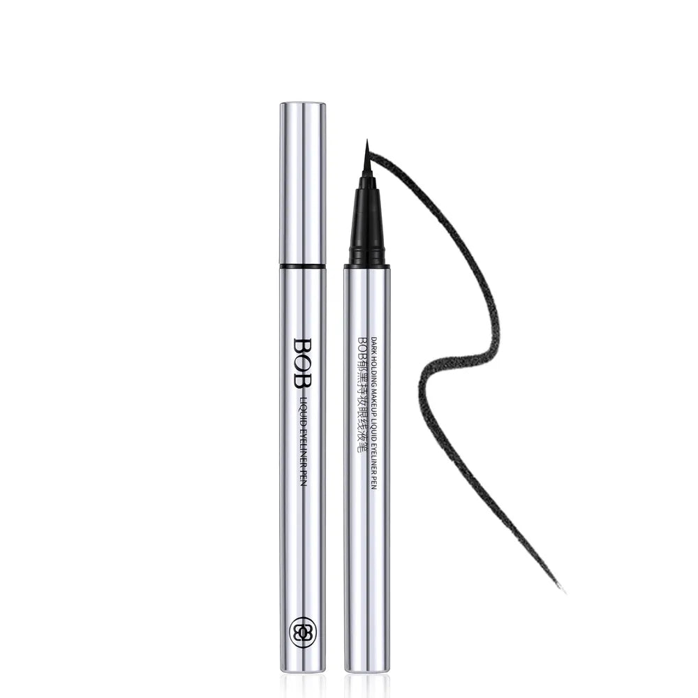 BOB Подводка для глаз LIQUID EYELINER,Чёрный,0.6г